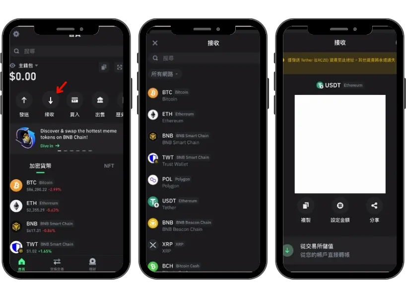 Trust Wallet 教學:入金